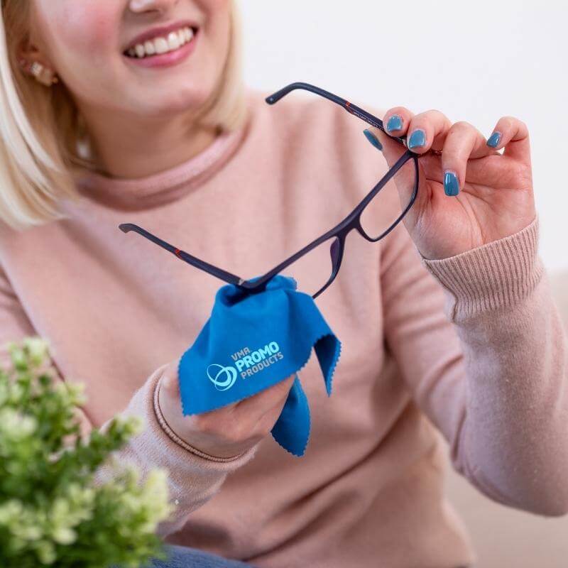 Superior Fine Suede Fabric Custom Lens Cloth