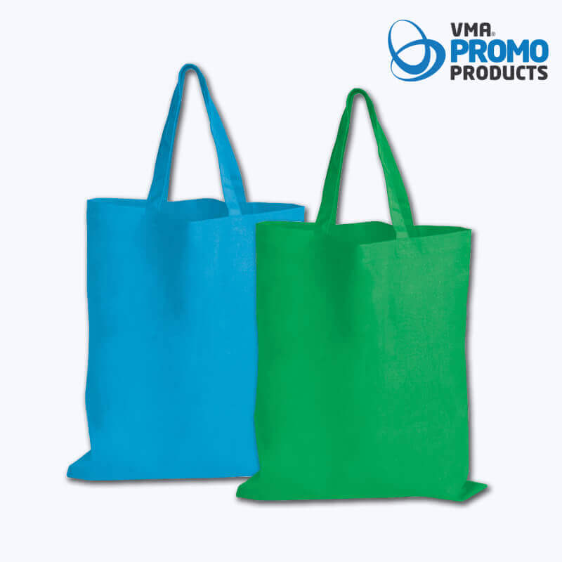 Coloured Cotton Short Handle Tote Bag - Image 4
