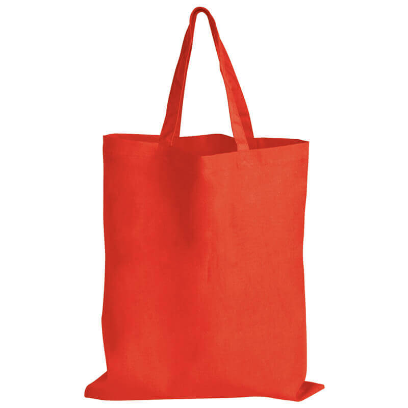 Coloured Cotton Short Handle Tote Bag - Image 5