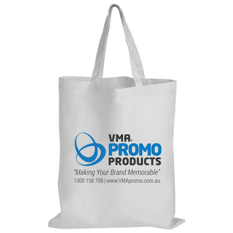Coloured Cotton Short Handle Tote Bag - Image 3