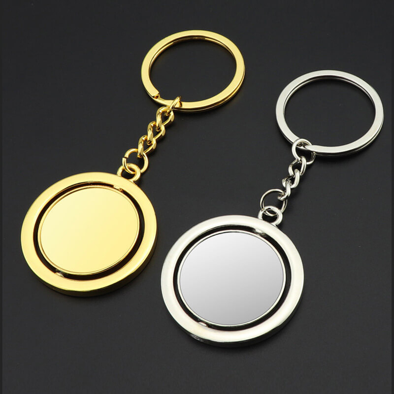 Metal Circle Keyring - KRM007 - VMA Promotional Products