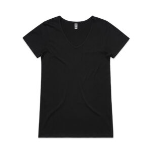 4010 Bevel V Neck Tee