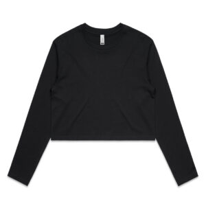 4058 Crop Ls Tee