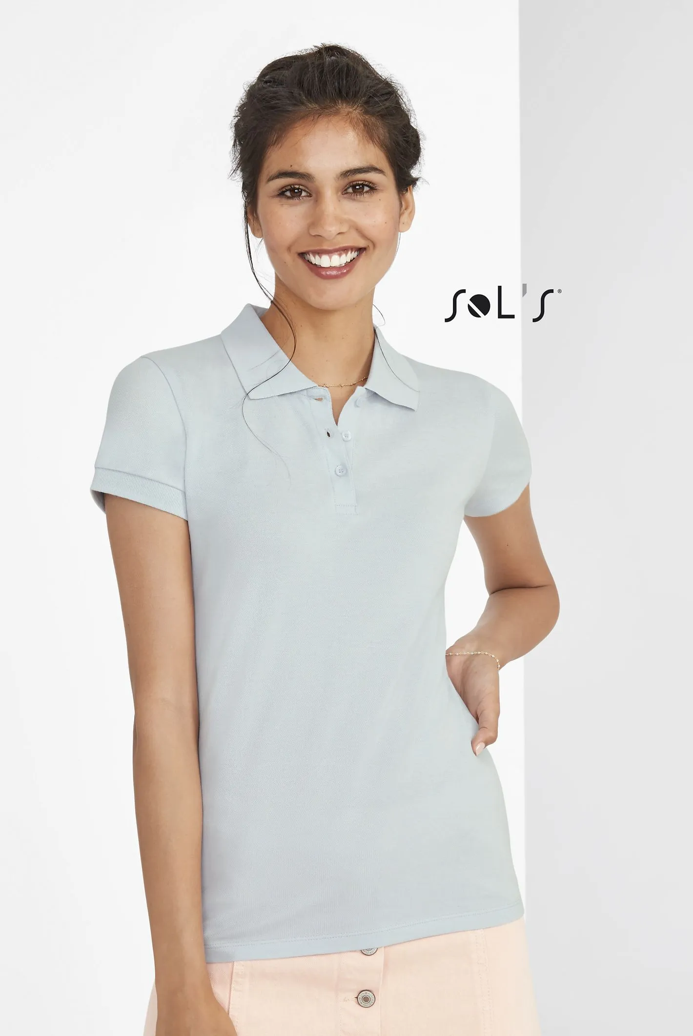 Polo shirt women's 100% cotton Pique PERFECT