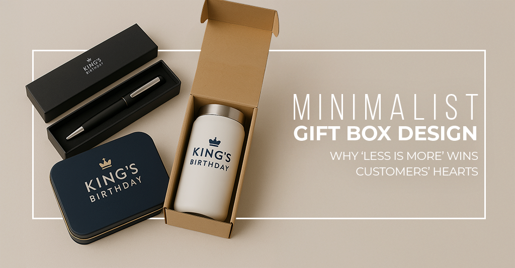 Minimalist Gift Box Design: Why ‘Less Is More’ Wins Customer Hearts