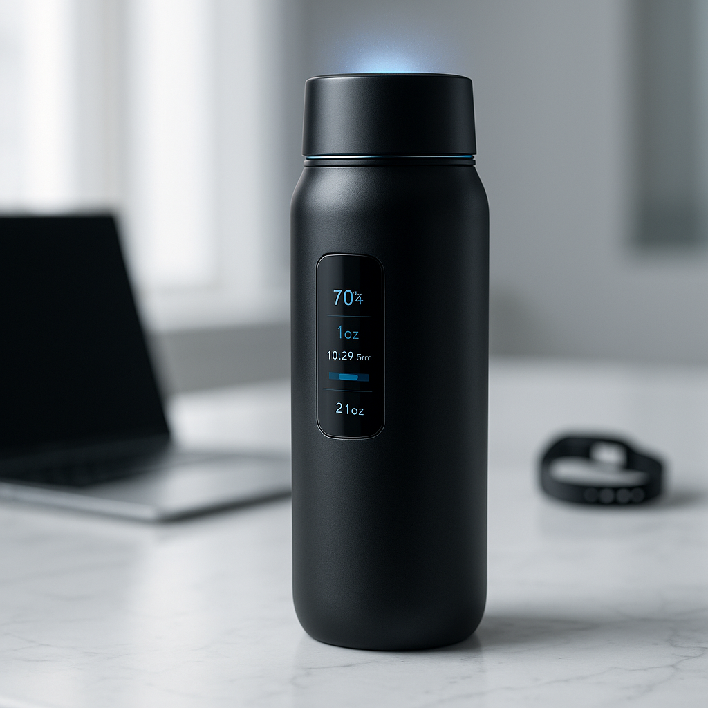 Smart Drinkware - Image created by Sora AI for the purpose of the blog