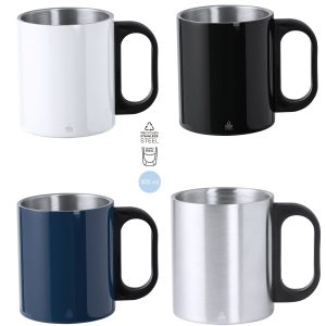 Mug in Recycled stainless steel - Korpla