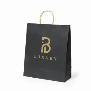 Paper bag in Recycled Paper - Mepus