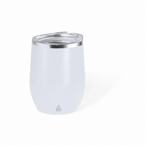 Insulated Cup in Recycled Stainless Steel - Yarton - Image 5