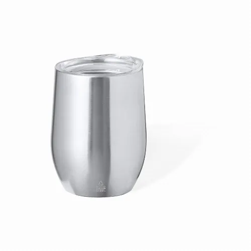 Insulated Cup in Recycled Stainless Steel - Yarton - Image 8
