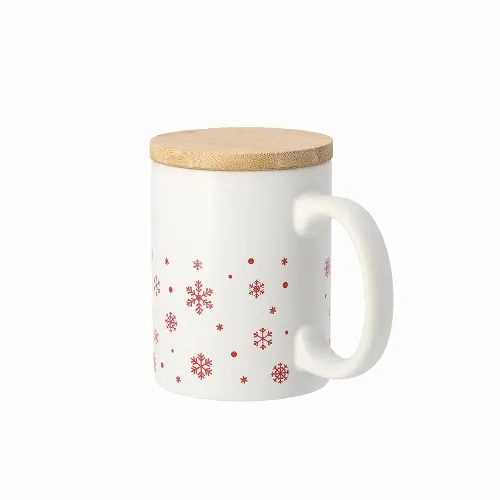 Mug with Bamboo lid - Helogran - Image 5