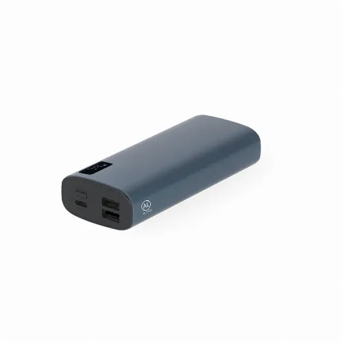 Power bank in Recyled Aluminium - Hampton - Image 2