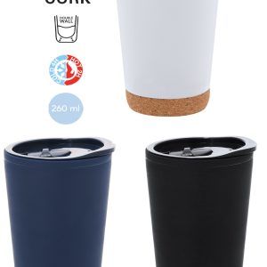 Insulated cup in Recycled PP - Doyle