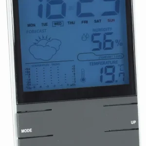 Desktop weather clock