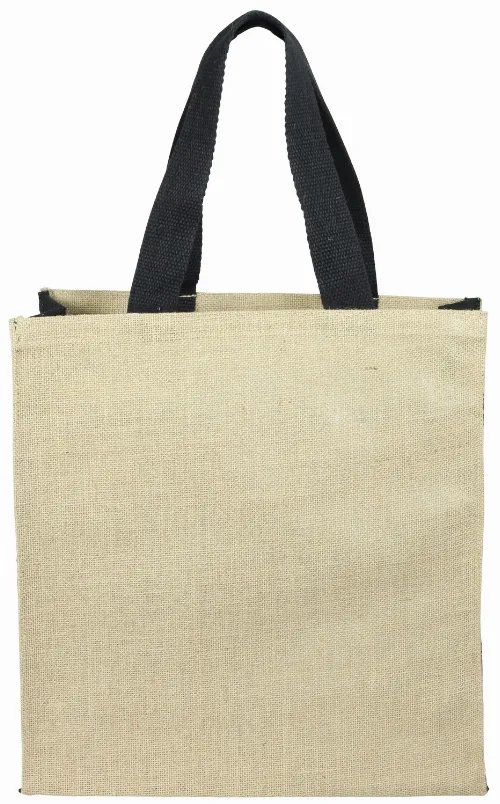 Jute panelled carry-all - Image 2