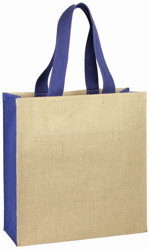 Jute panelled carry-all - Image 5