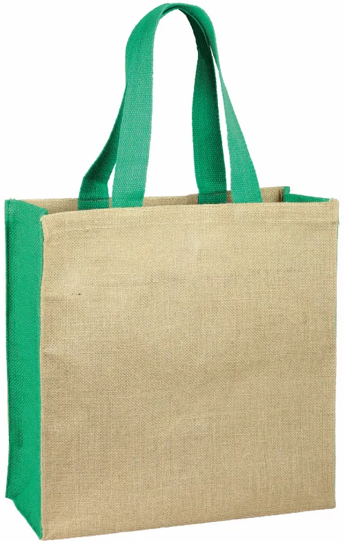 Jute panelled carry-all - Image 7