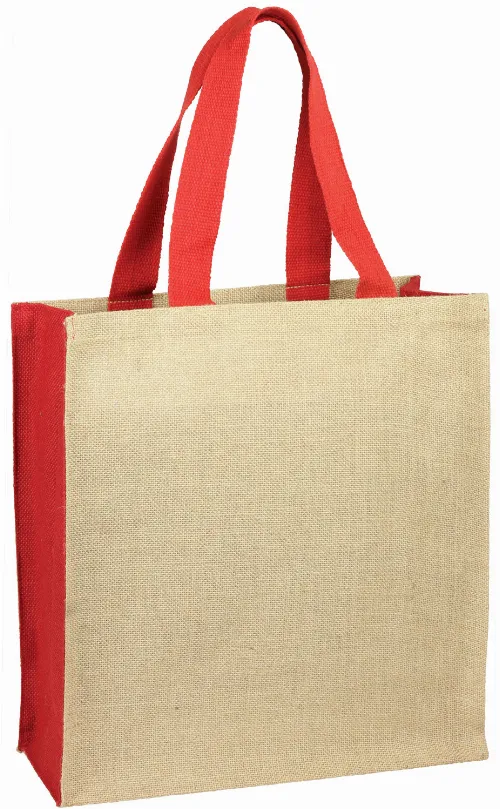 Jute panelled carry-all - Image 9
