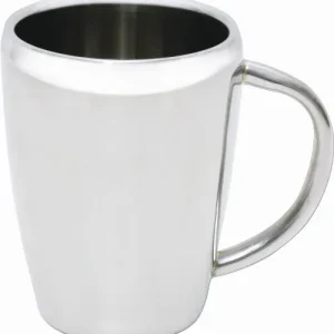 Coffee mug double walled stainless steel 250ml