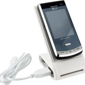 Phone holder & 4 port hub