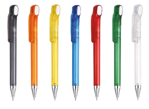 Pen plastic European design with twist action Jellybean