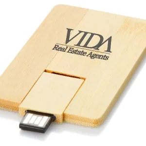 USB credit card made from Bamboo  (Global Sourcing)