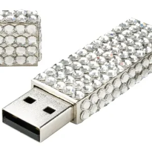 USB Diamond encrusted Bling (factory direct MOQ)