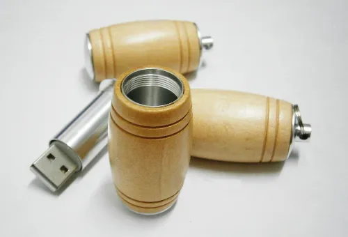 USB Barrel barrel shape with key ring attachment ( Factory Direct MOQ) - Image 5