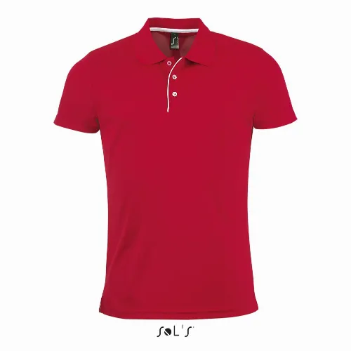 Polo shirt men's sports 100% polyester PERFORMER - Image 5