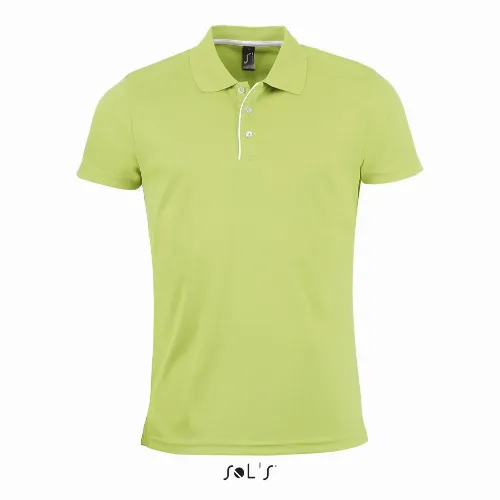 Polo shirt men's sports 100% polyester PERFORMER - Image 7