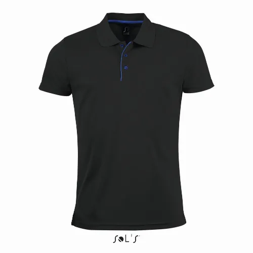 Polo shirt men's sports 100% polyester PERFORMER - Image 4