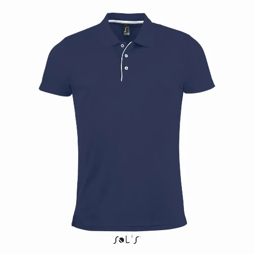 Polo shirt men's sports 100% polyester PERFORMER - Image 3