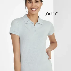 Polo shirt women's 100% cotton Pique PERFECT
