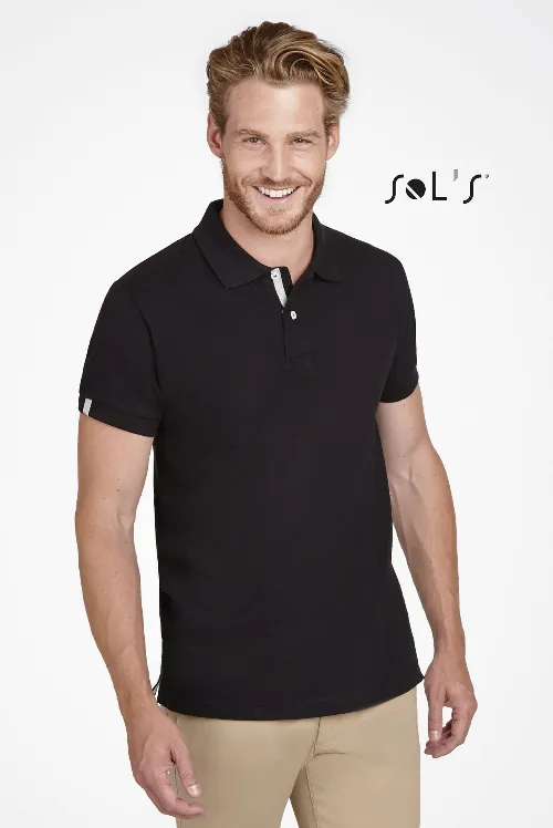 Polo shirt men's 100% ring spun cotton PORTLAND