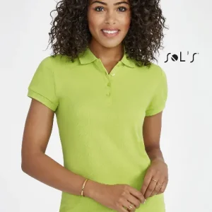 Polo shirt women's 100% combed ring spun cotton PEOPLE