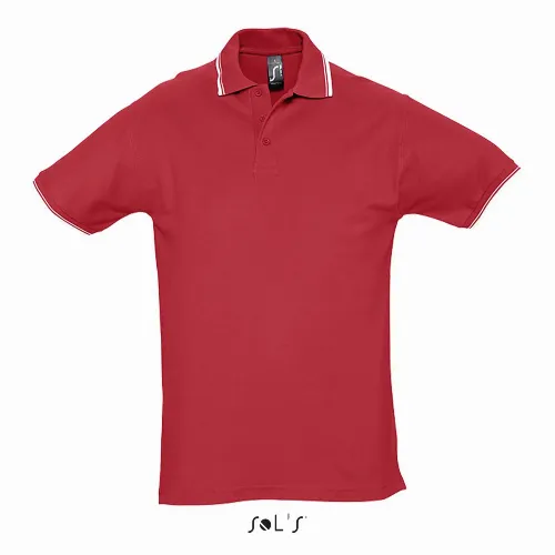 Polo shirt men's 100% ring spun cotton PRACTICE - Image 6