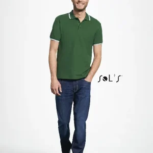 Polo shirt men's 100% ring spun cotton PRACTICE