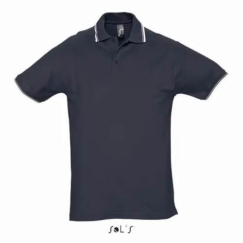 Polo shirt men's 100% ring spun cotton PRACTICE - Image 4