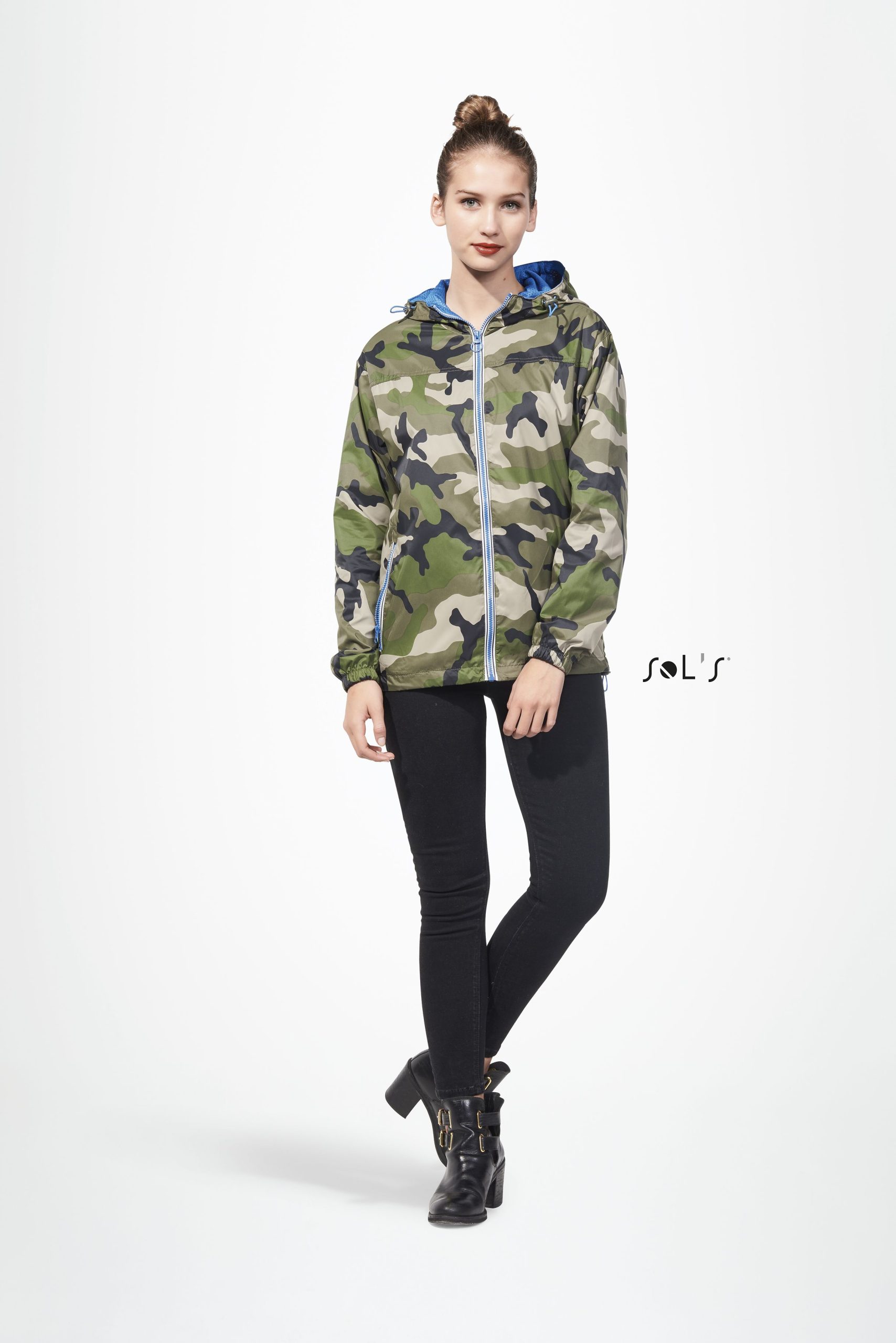 Hoodie UNISEX 210T nylon water and wind proof SKATE