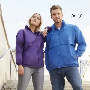 Raincoat UNISEX 100% waterproof nylon material SURF