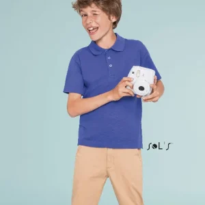 Polo shirt KIDS 100% combed ring spun cotton SUMMER II