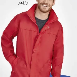 Jacket - Men's Jersy lined , water repellent , hood MISTRAL