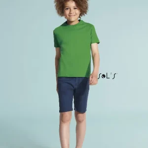 T-shirt KIDS round neck 100% semi combed ringspun cotton IMPERIAL