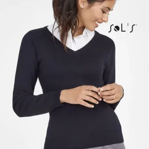 Jumper womens V neck GALAXY