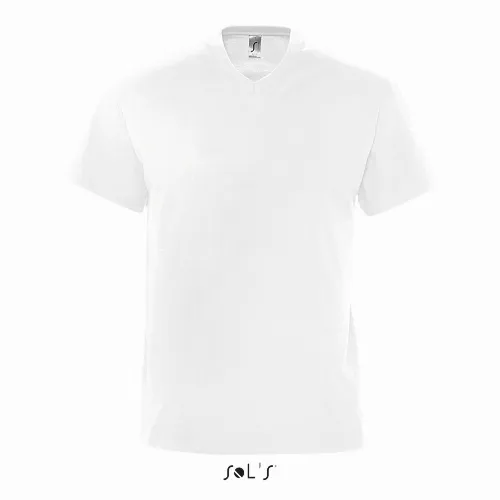 T shirt Men's V NECK 100% semi combed ring spun cotton VICTORY - Image 2