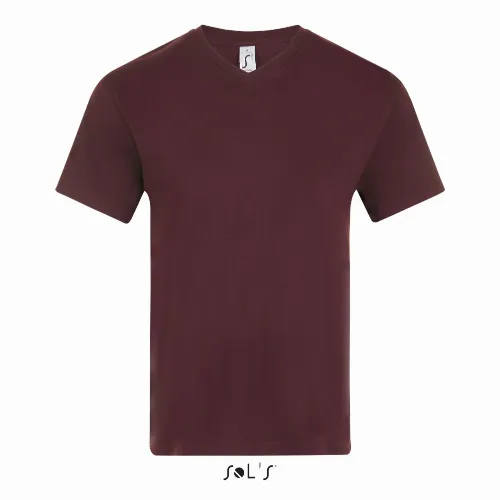 T shirt Men's V NECK 100% semi combed ring spun cotton VICTORY - Image 14