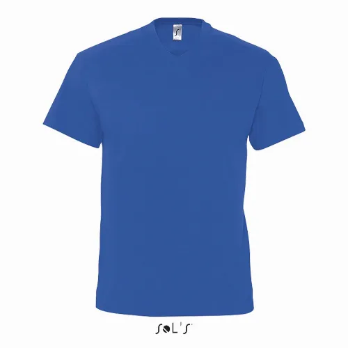 T shirt Men's V NECK 100% semi combed ring spun cotton VICTORY - Image 8