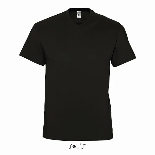 T shirt Men's V NECK 100% semi combed ring spun cotton VICTORY - Image 6