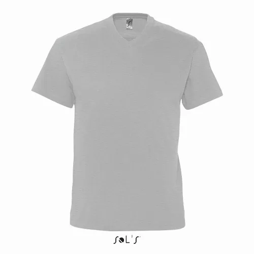 T shirt Men's V NECK 100% semi combed ring spun cotton VICTORY - Image 4