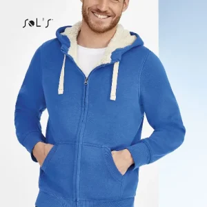 Hoodie UNISEX super warm Sherpa lining 80% cotton 20% polyester SHERPA